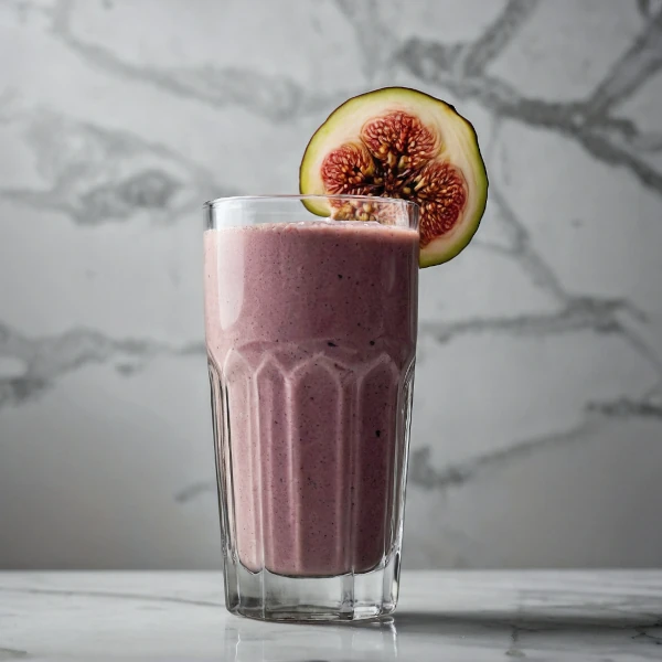 black fig fix blended smoothie