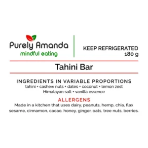 label tahini health bar